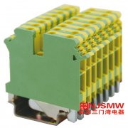 WUK5-TWIN-PE 一進雙出接地端子 WUK5-TWIN-PE 一進雙出接地端子